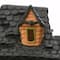 12&#x22; Haunted House with Tower &#x26; LED Light